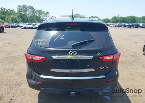 2015 Infiniti Qx60 из США, поврежденный, VIN 5N1AL0MMXFC543478
